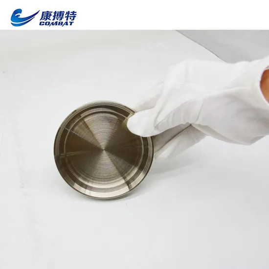 > 99.95% Non-Alloy Luoyang Combat Standard Export Packaging Tantalum Alloy Sheet Niobium Disc