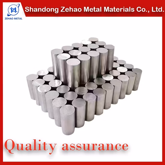 Barre de tige en zirconium forgé ASTM R60702 R60705 à bon prix